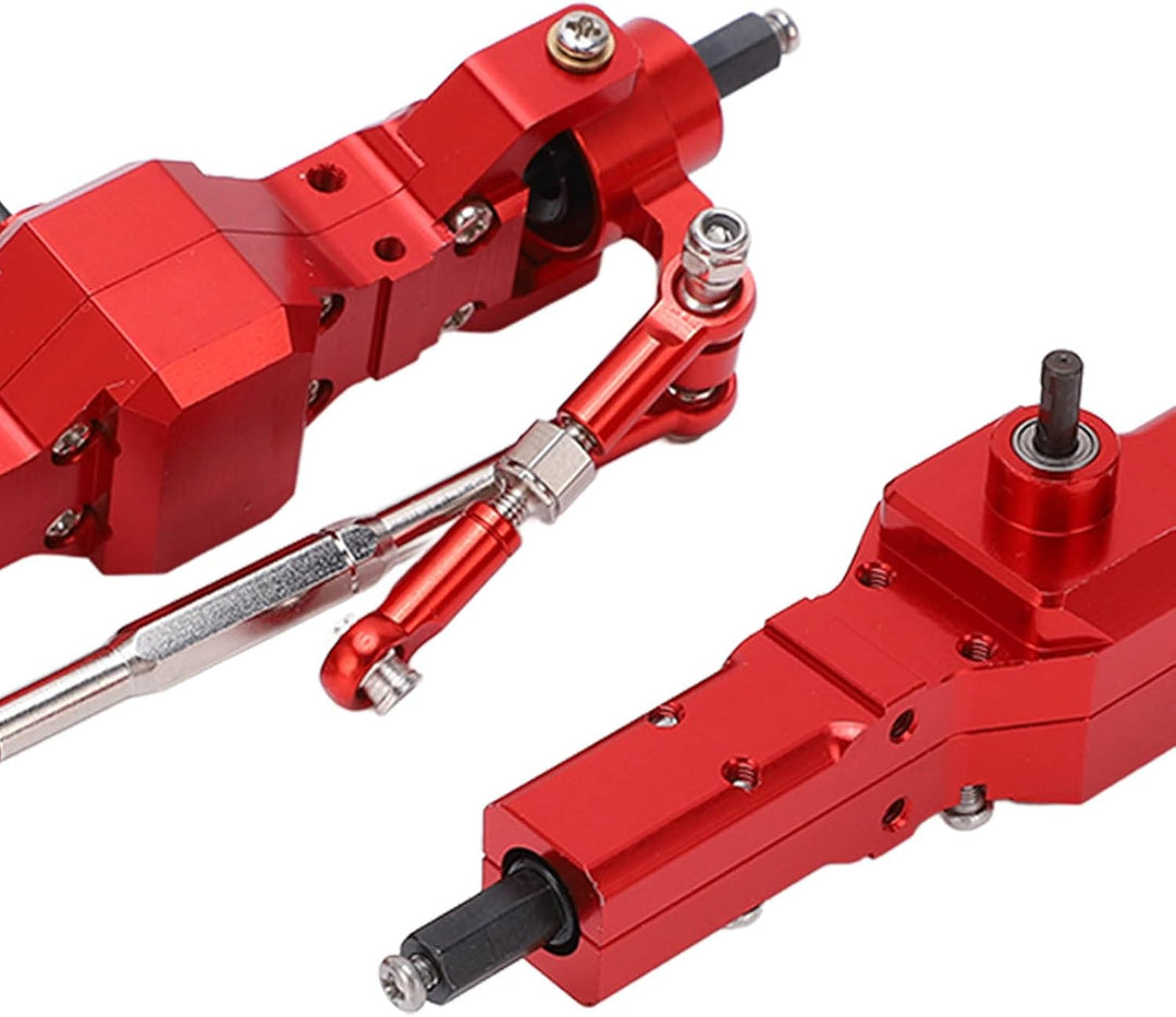 Dilwe RC-Metallachse, Aluminiumlegierung, RC-Antriebsachse Vorne, Hinten, 1/16, RC-Auto-Upgrade-Ersa