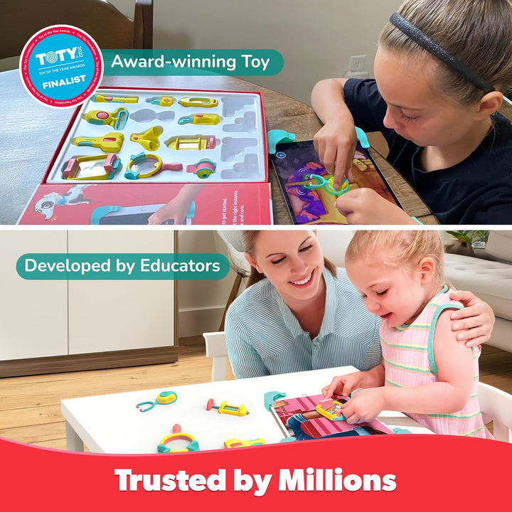 PlayShifu STEM Spielzeug für Kinder – Tacto Doctor (interaktives Kit + App) – Rollenspiel mit echtem