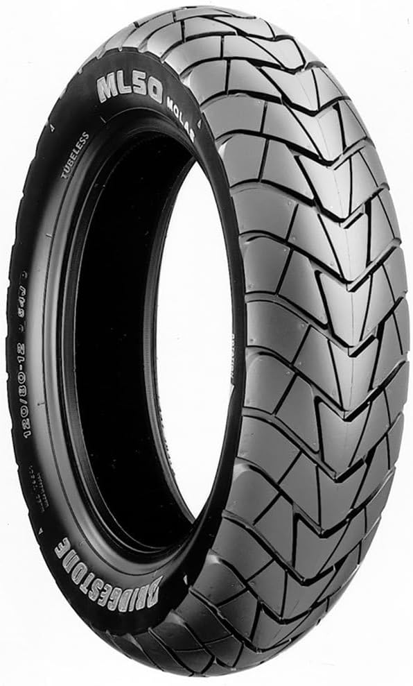 Bridgestone 130/60-13M/C 53L TL TL 53 L, 76173, Schwarz, 130/60-13 53L
