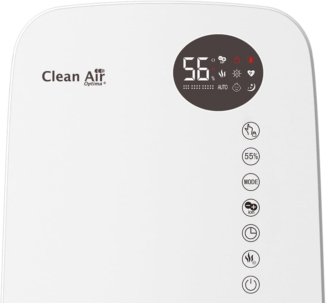 Luftbefeuchter mit Ionisator und Aromatherapie - Clean Air Optima CA-607W Smart - Befeuchtungsleistu