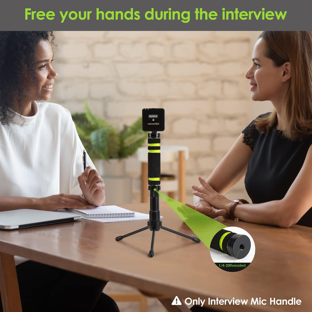 Rode Wireless Go 2 Zubehör Mikrofone Interview Handheld - RØDE Microphones Interview GO Handheld Ada