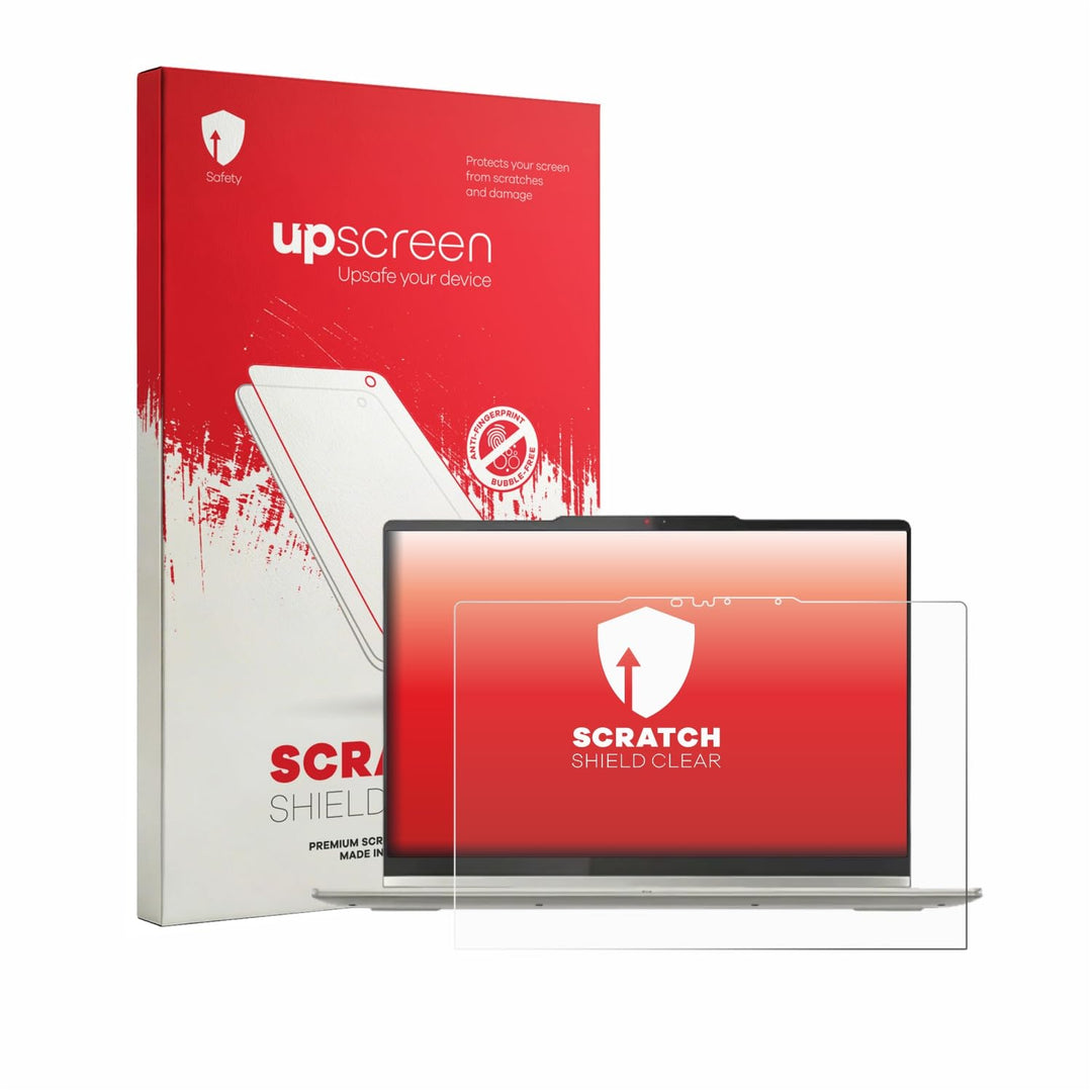 upscreen Schutzfolie für Lenovo Yoga 7 2-in-1 Gen 10 14" – Made in Germany, Kristall-klar, Kratzschu