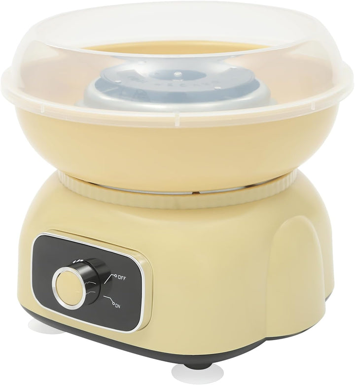 500W Klein Elektrischer Zuckerwattemaschine Set für Zuhause, Retro Cotton Candy Machine Zuckerwatte