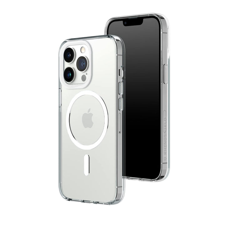 RhinoShield Clear Case kompatibel mit MagSafe für [iPhone 13 Pro] | Überragende Magnetstärke, fortsc