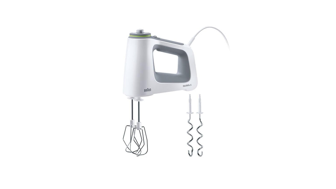 Braun Household HM5100WH Handmixer, Weiss/Grau Single, Single