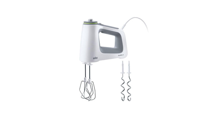 Braun Household HM5100WH Handmixer, Weiss/Grau Single, Single