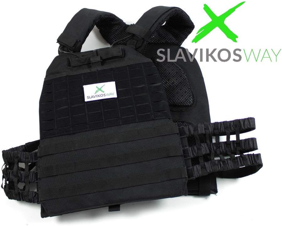 Gewichtsweste Training 9,1kg inkl. Gewichtsplatten Calisthenics 9010015 + 1x Faszienrolle