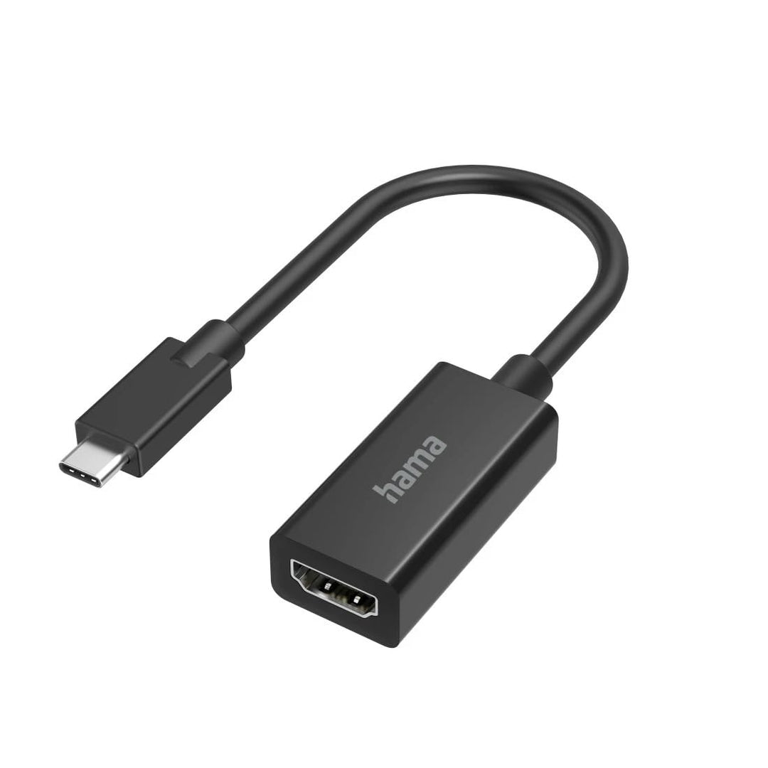 Hama USB C auf HDMI Adapter, 4K Ultra HD 30 Hz (USB C Adapter zum Anschluss von PC, Laptop, MacBook,