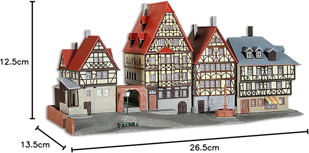 Kibri 37102 - Marktplatz Miltenberg