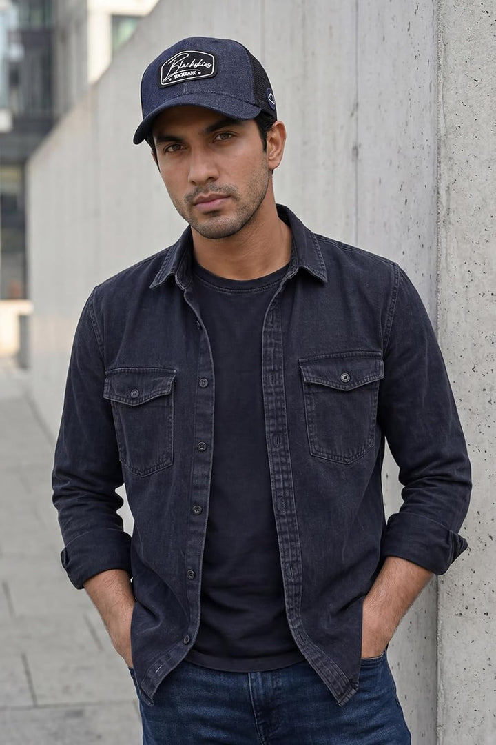 Blackskies® Race Baseball Cap | Herren Damen Premium Trucker Cap | Snapback Schirm Mütze Kappe Basec