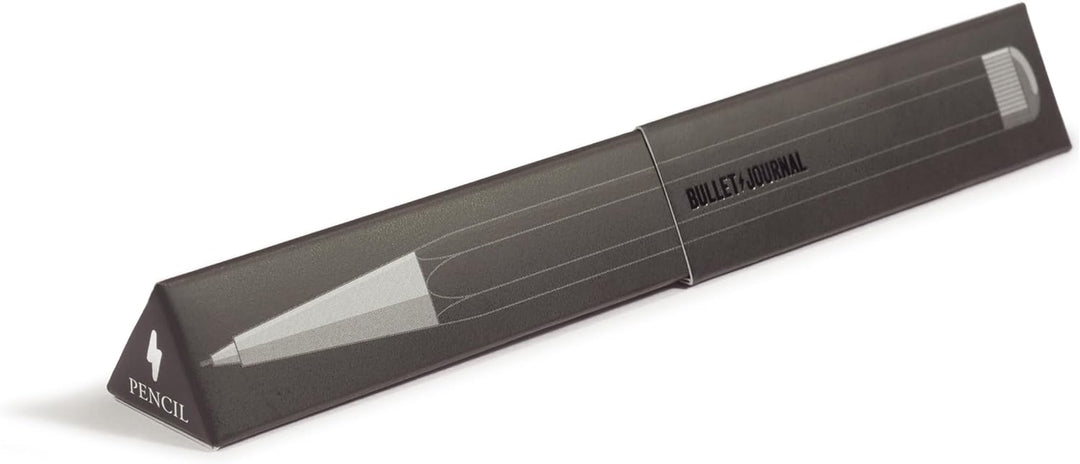 LEUCHTTURM1917 370243 Drehgriffel Nr. 2 - Bullet Journal Edition, Druckbleistift, HB, Schwarz, Schwa