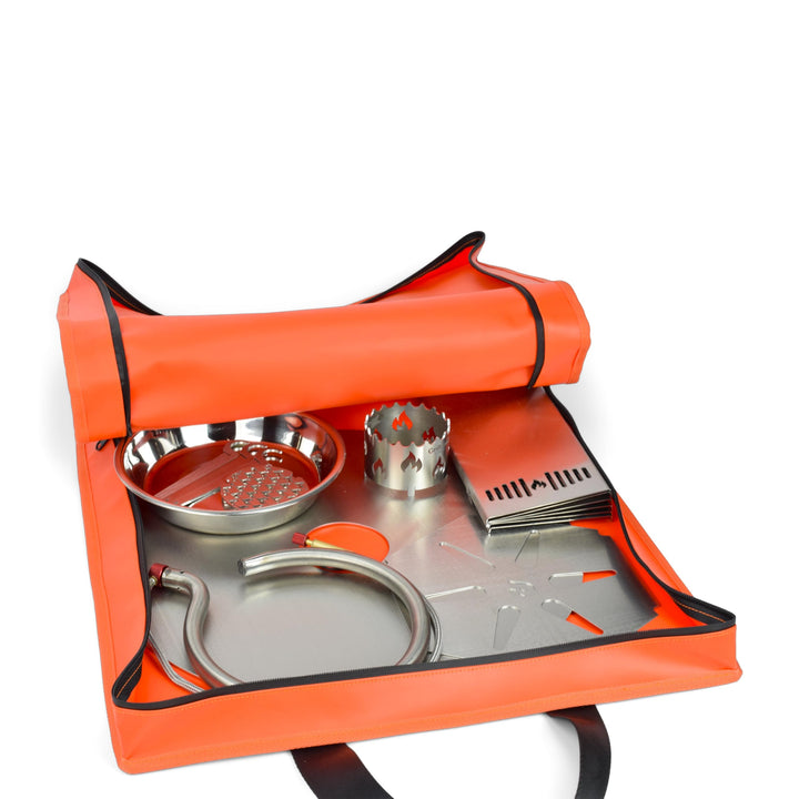 Grillrost.com Das Original Tasche für die Mini Feuerplatte - Perfekt zum platzsparenden Verstauen, T