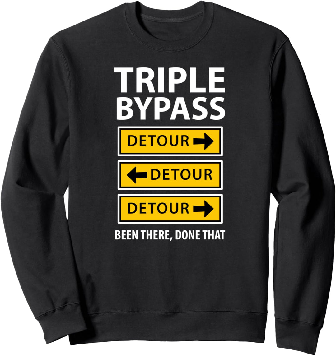 Gute Besserung Geschenk für dreifacher Beipass Sweatshirt