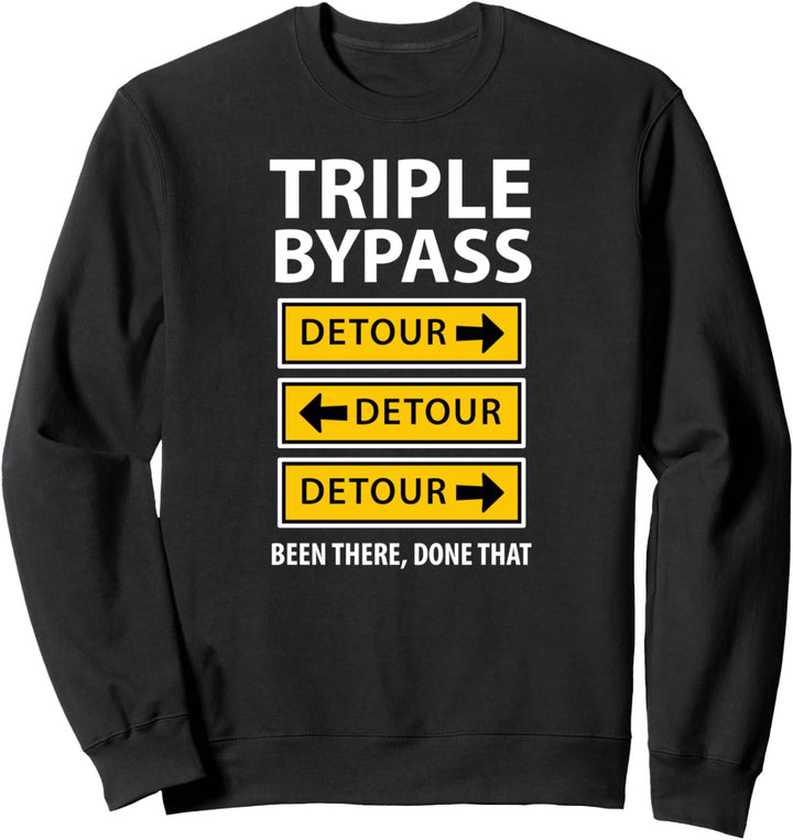 Gute Besserung Geschenk für dreifacher Beipass Sweatshirt