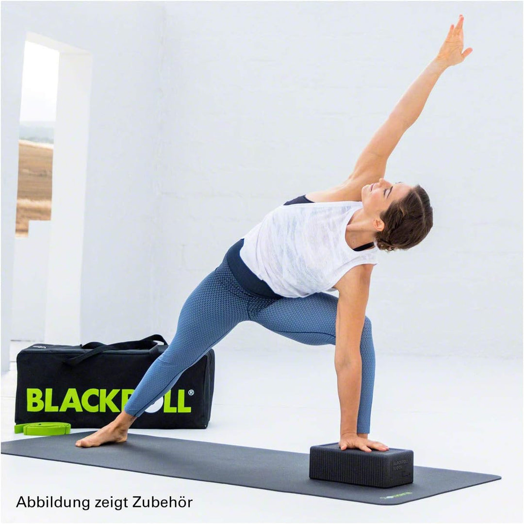 Blackroll Block DAS ORIGINAL Faszienrolle Aufbewahrung Zubehör, SCHWARZ