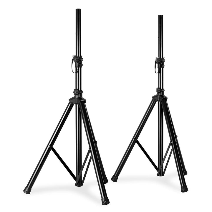 Vonyx PA Boxenständer Boxsenstativ Set Paar Lautsprecherstativ für Boxen/Speaker/Lautsprecher mit Fl