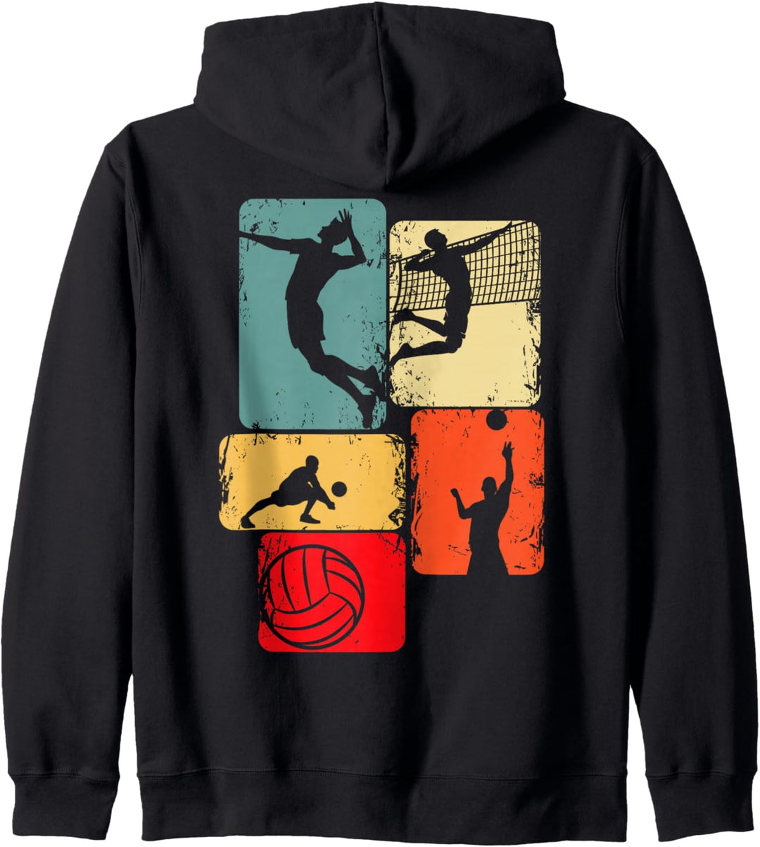 Volleyballer Volleyball Männer Kinder Jungen Kapuzenjacke