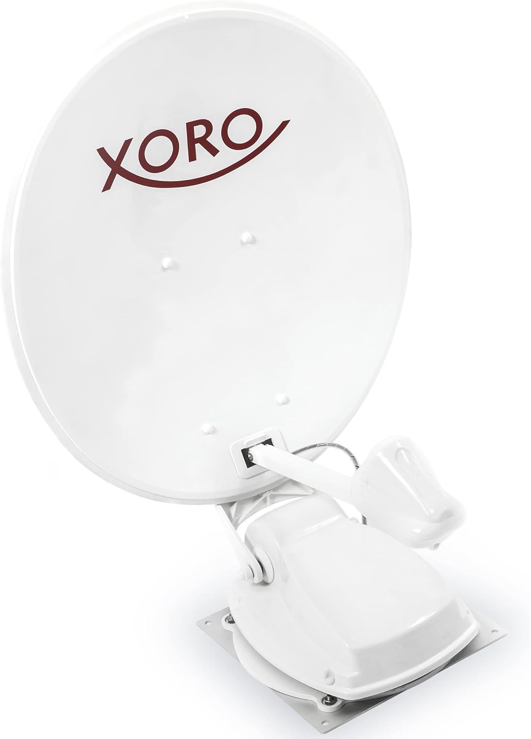 XORO MTA 65 - vollautomatische 65cm Satelliten-Antenne, Einsatz stationär & mobil, 12/24 Volt Betrie