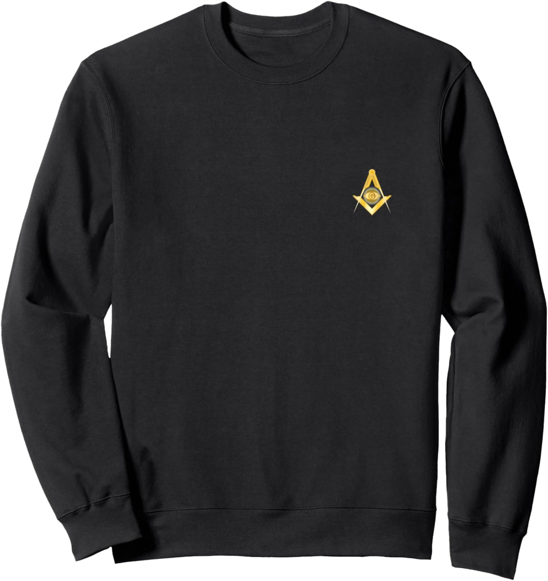 Freimaurer Geschenk Quadrat & Kompass Sweatshirt