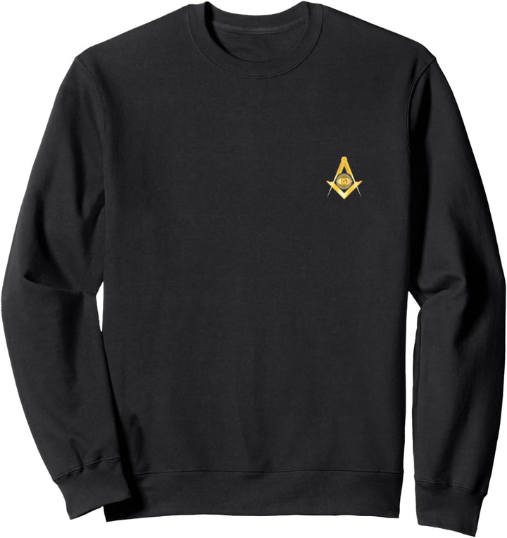Freimaurer Geschenk Quadrat & Kompass Sweatshirt