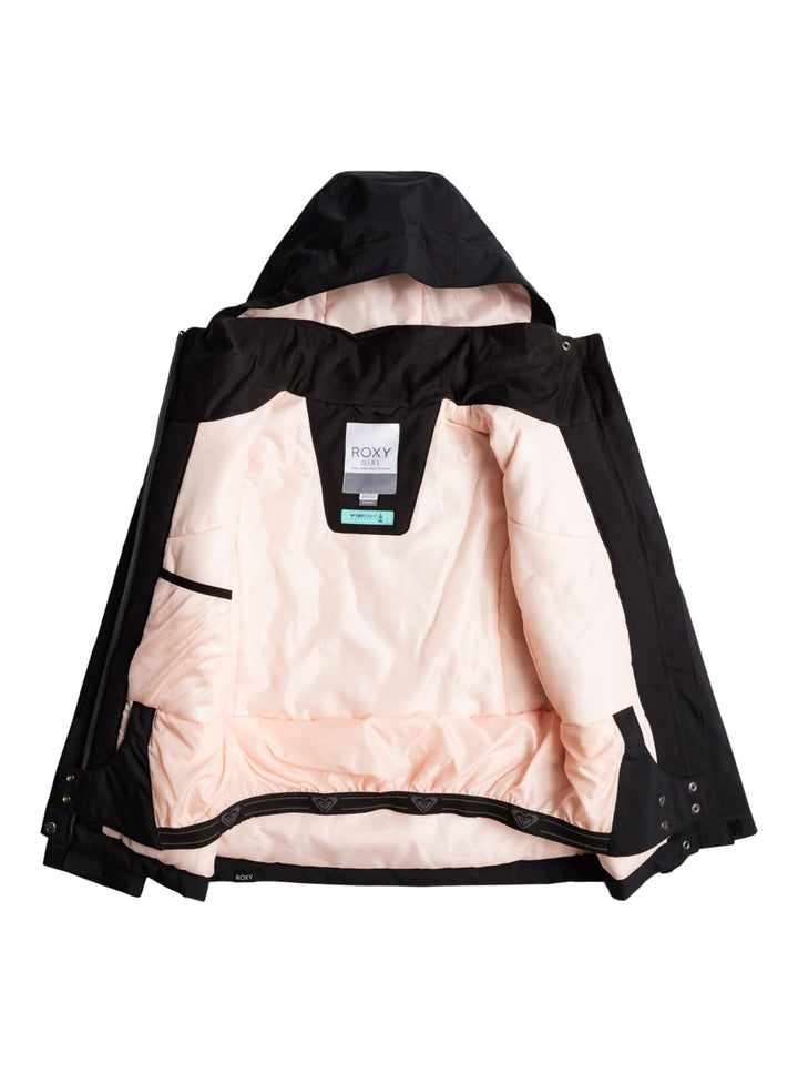 Roxy Mädchen Galaxy Girl Jk Schneeanzug (1er Pack) 8 Jahre TRUE BLACK LLUVIA RG, 8 Jahre TRUE BLACK