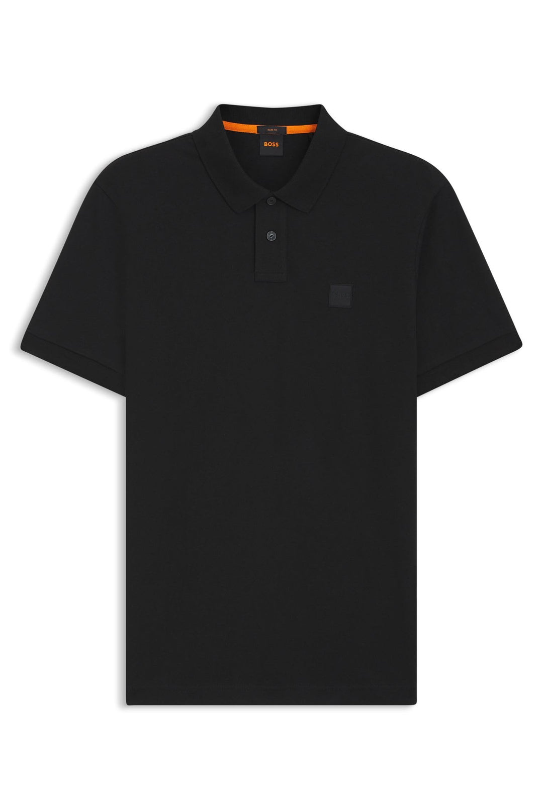 BOSS Herren Passenger Slim-Fit Poloshirt aus Stretch-Baumwolle mit Logo-Aufnäher XXL Black1, XXL Bla