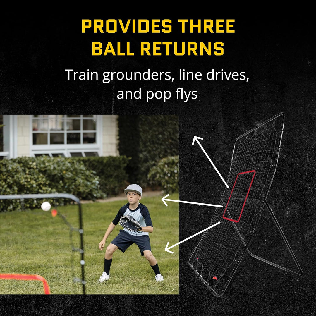 SKLZ PitchBack Baseball und Softball Pitching Netz und Rebounder