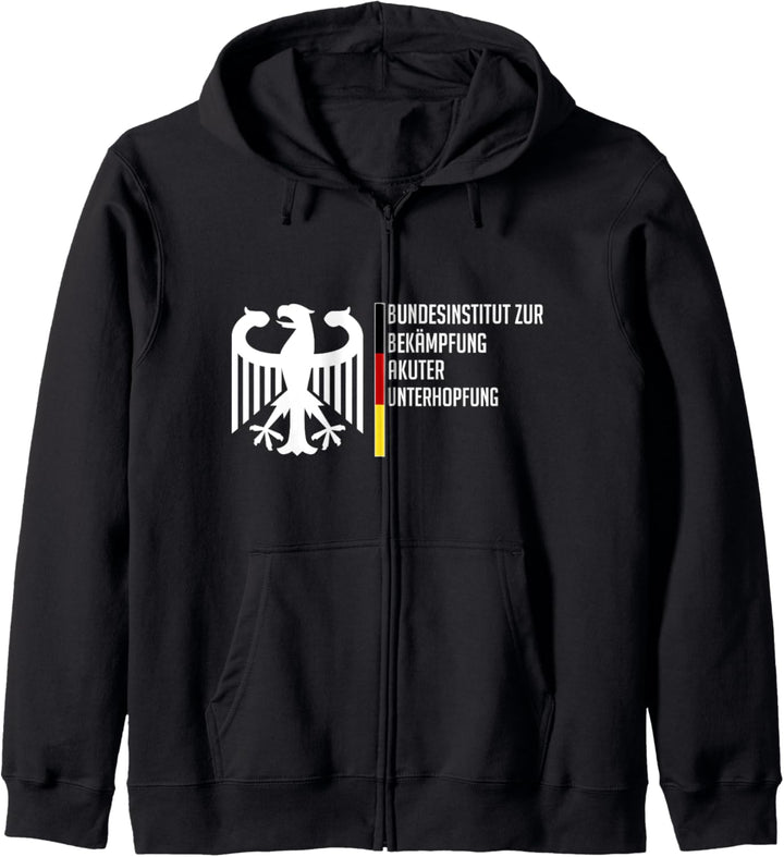 Bundesinstitut für akute Unterhopfung Kapuzenjacke