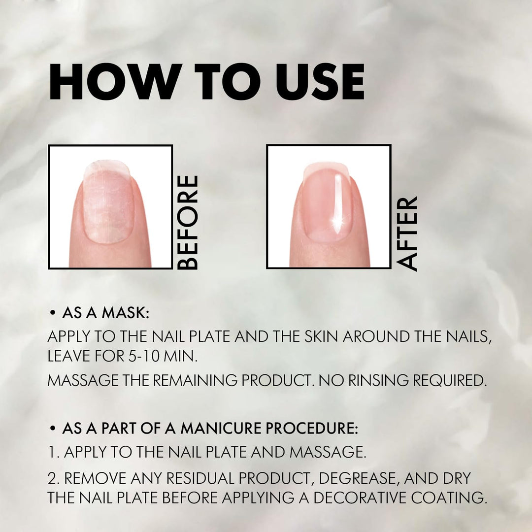 Conditioner Gel für gesunde und schöne Nägel Aloe Vera Extrakt, Sheabutter Extrakt, D-Panthenol, Gly