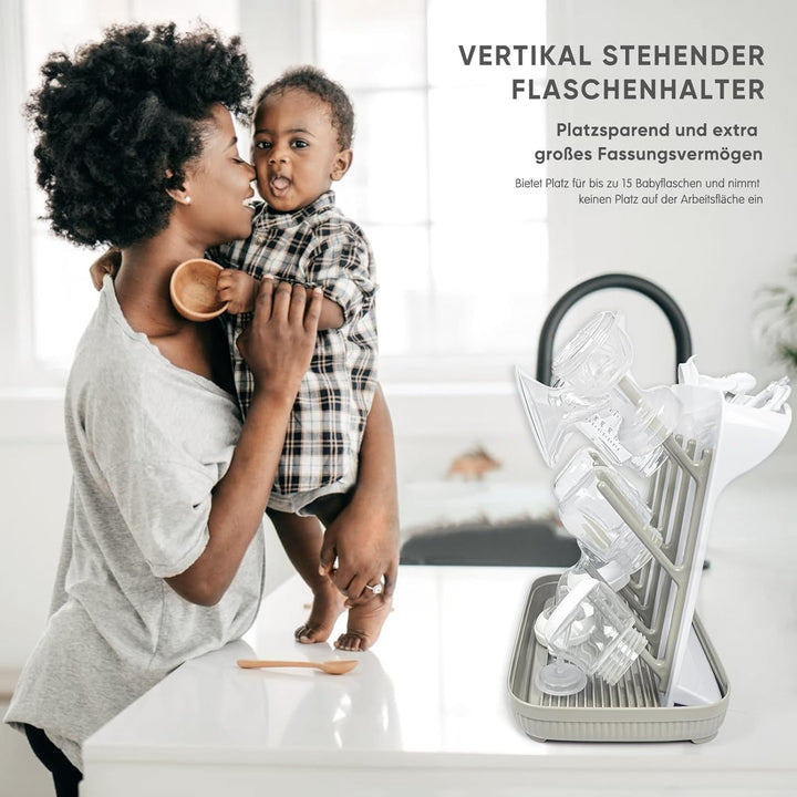 Termichy Trockenständer Babyflaschenr: Grosser vertikaler Flaschentrockner-Halter – platzsparender S