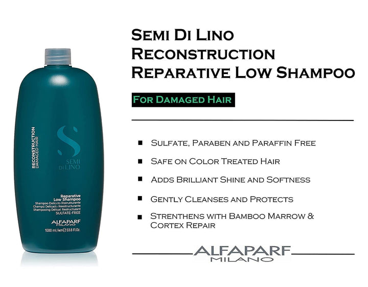 SEMI DI LINO RECONSTRUCTION shampoo 1000 ml