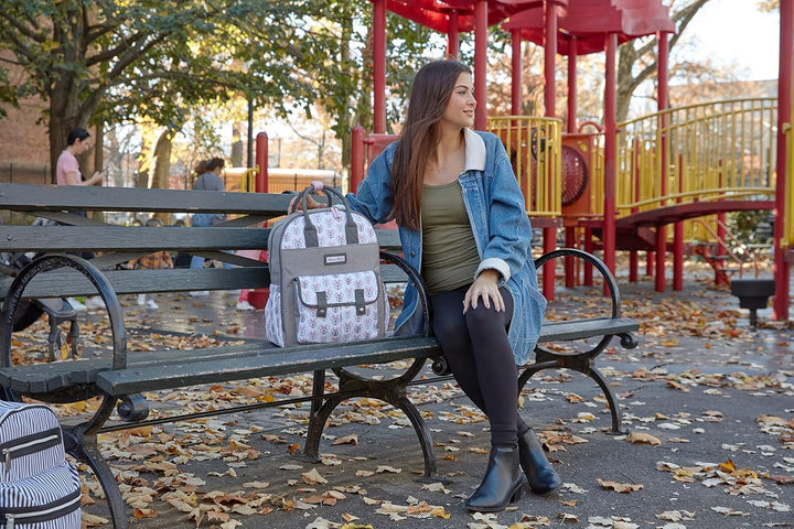 Disney Unisex-Erwachsene Minnie Mouse Backpack and Tote Diaper Bag Rucksack-Wickeltasche Backpack Mi