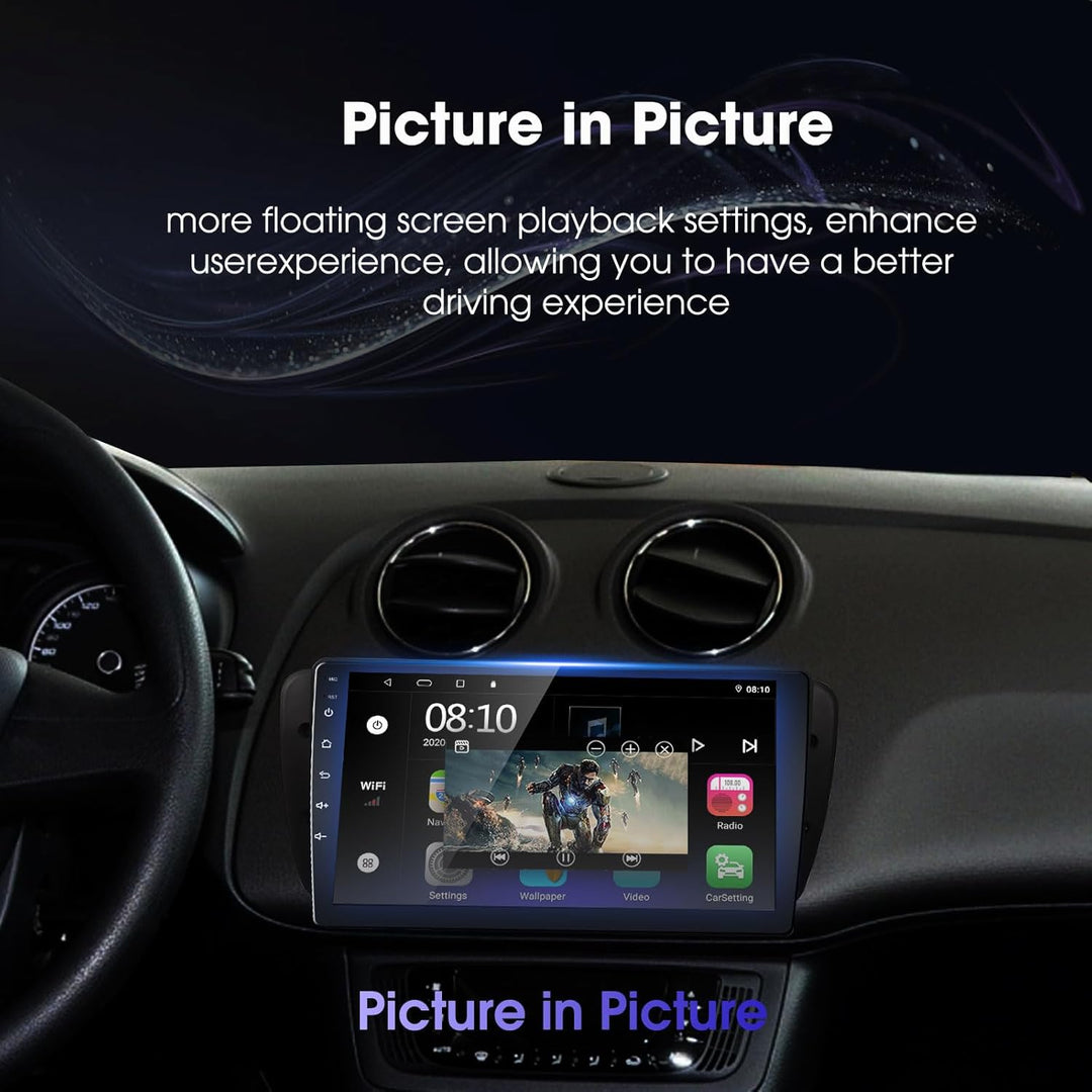 EZoneTronics 9 Zoll Android 10 Auto Radio Stereo für Toyota Prius 2010-2015 Touchscreen High Definit