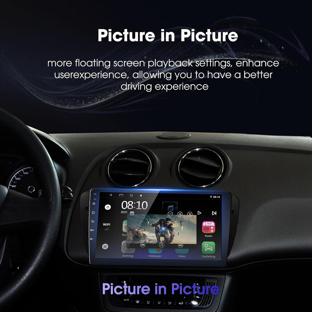 EZoneTronics Android 10.1 Autoradio Stereo 9 Zoll für Honda CR-V 2008-2011 Touchscreen-Headunit GPS-
