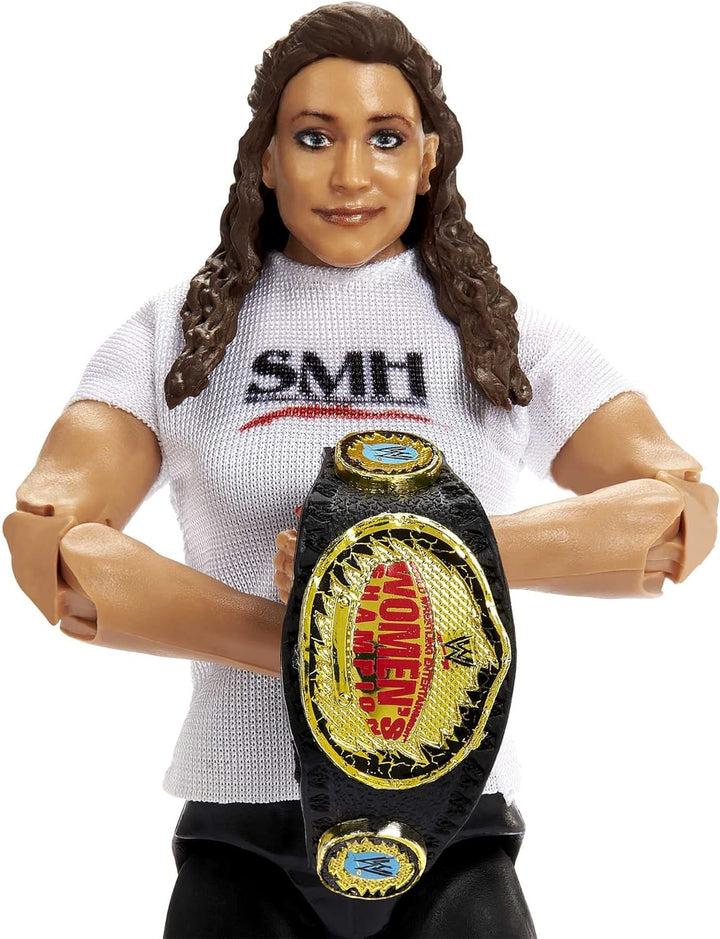 WWE HDF33 - Stephanie McMahon Elite Collection Actionfigur, ca. 15 cm, beweglich, Spielzeug Geschenk