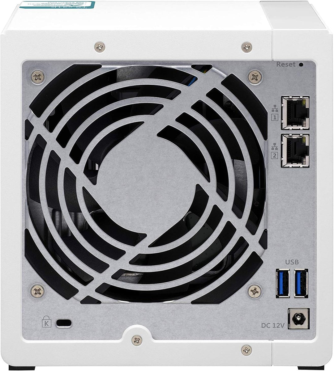 QNAP 250557 TS-431K 8TB 4 Bay Desktop NASLösung|Installiertmit4x2TBWesternDigitalRedFestplatte 8 TB
