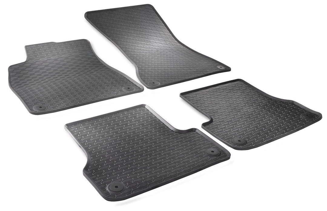 AZUGA Gummimatten kompatibel mit A6 4G A7 Sportback Fussmatten schwarz