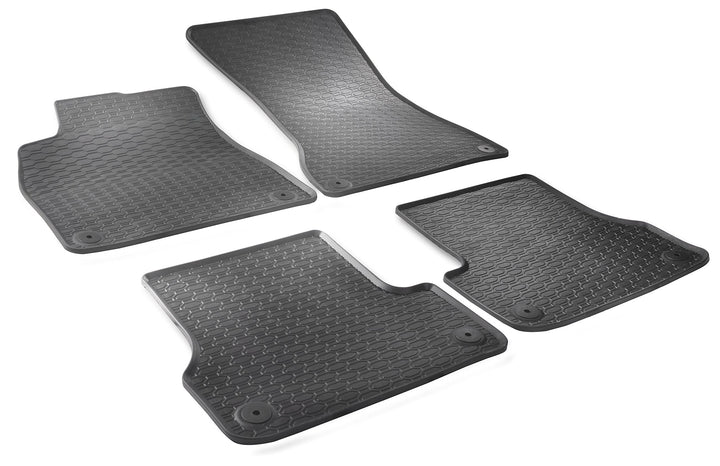AZUGA Gummimatten kompatibel mit A6 4G A7 Sportback Fussmatten schwarz