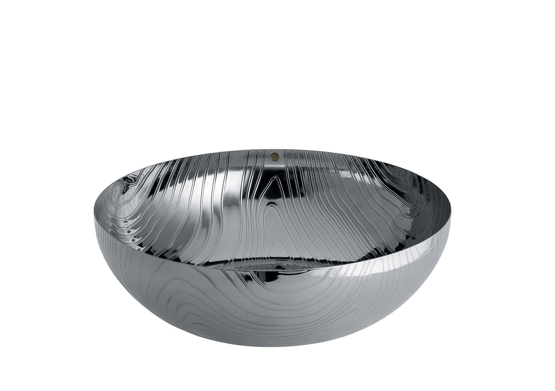 Alessi Veneer PU06/29- Design Multifunktionale Küchentasse, tragbarer 18/10-Stahl mit geprägte Dekor