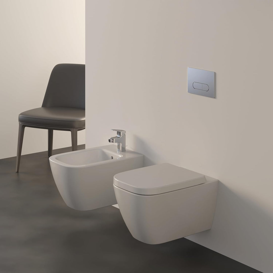 Ideal Standard T468201 Ideal Standard i.life B WC-Sitz, Wrapover, Weiss ohne Softclosing, ohne Softc