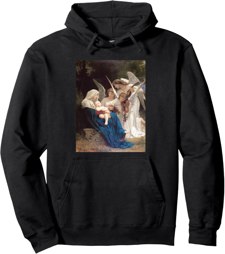 William-Adolphe Bouguereaus Lied der Engel Pullover Hoodie