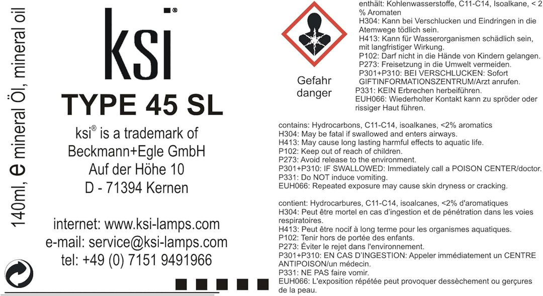 ksi Lampenöl 45SL (24), 24