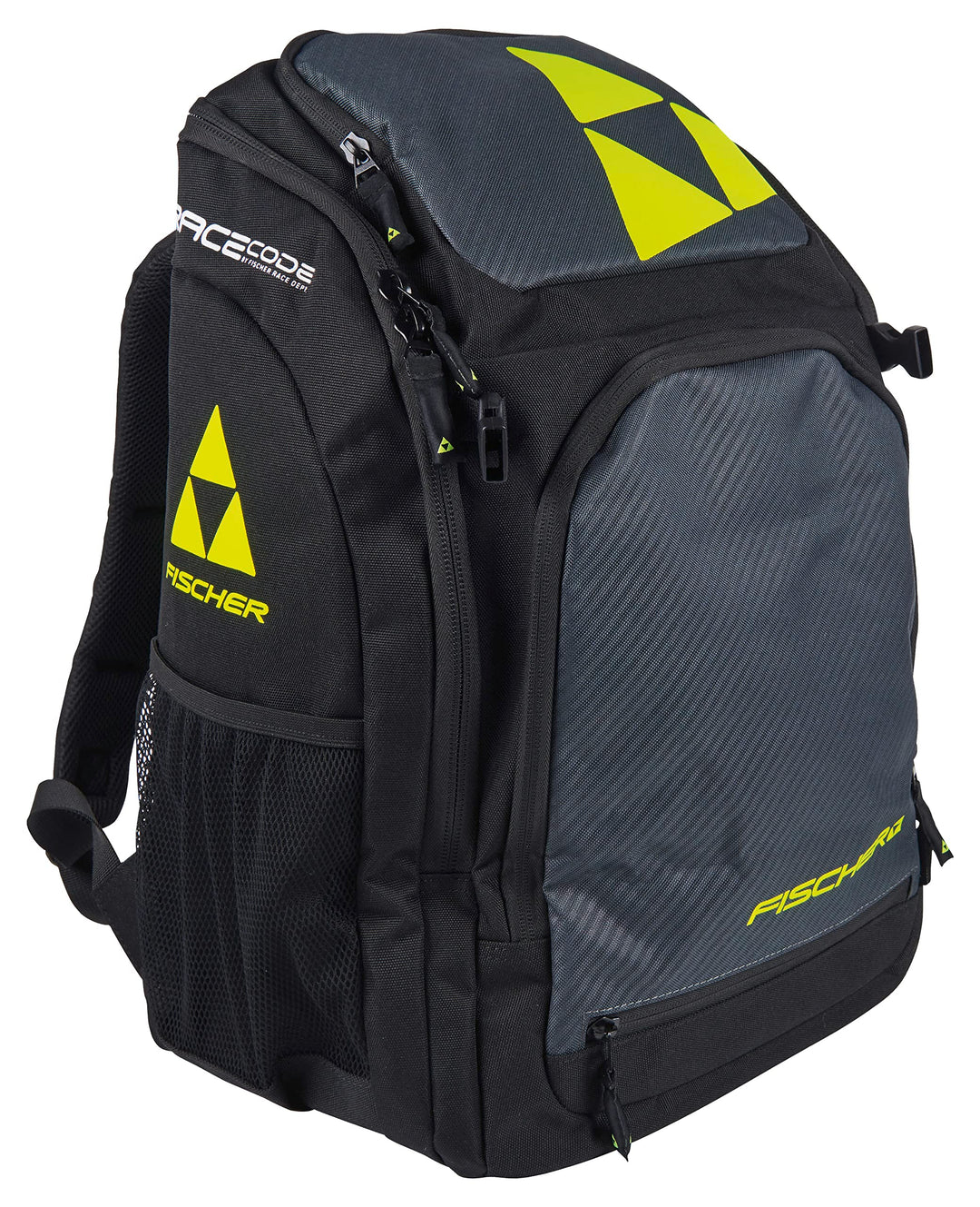 Fischer Boot/Helmet Backpack Alpine Race 36L - Skischuh & Helm Rucksack 36 Liter Skirucksack, Schwar