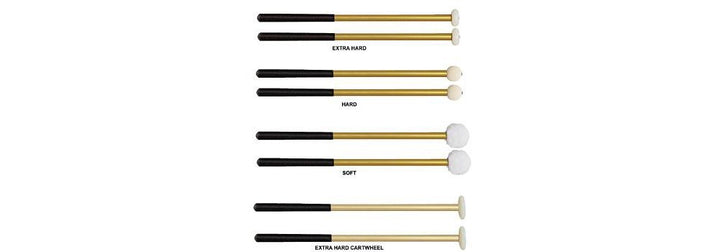 Vic Firth Corpsmaster® Multi-Tenor Mallet -- X-Hard Nylon Aluminium Shaft, Nylon Aluminium Shaft