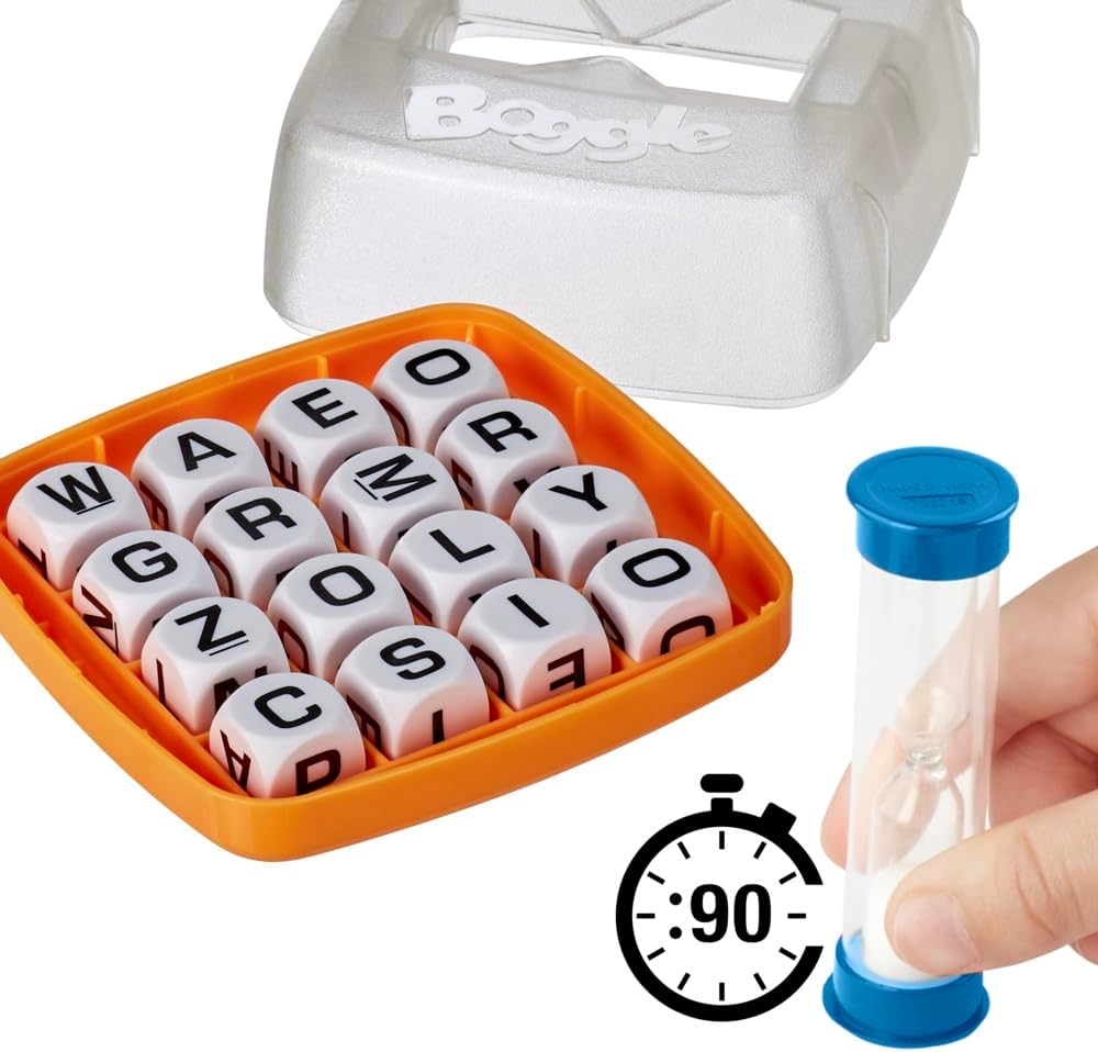 Hasbro, Boggle-Classic-Würfelspiel, C2187