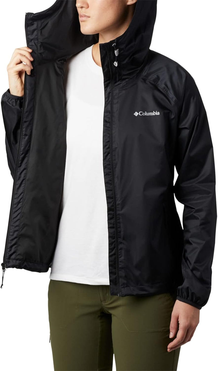Columbia Regenjacke Damen, Ulica XL Black Sheen 012, XL Black Sheen 012