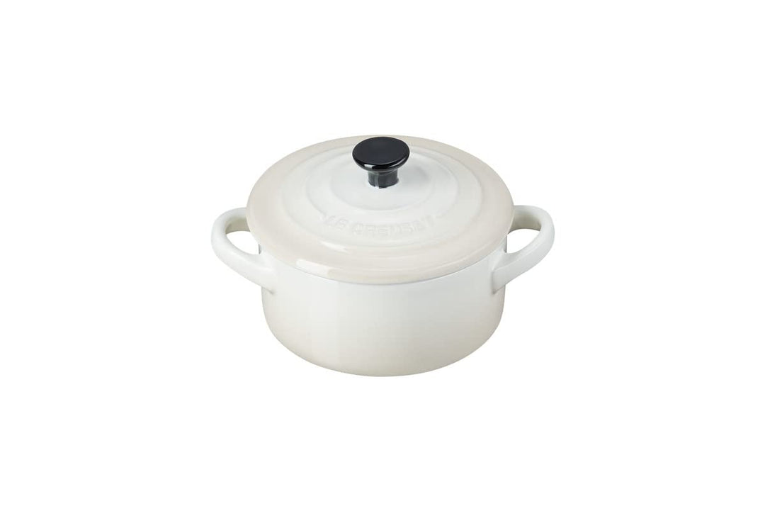 LE CREUSET Mini-Cocotte aus Steinzeug, 200 ml, 10 x 5 cm, Meringue, 71901107160100 Shell Pink, Shell