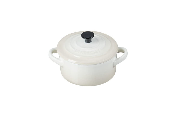 LE CREUSET Mini-Cocotte aus Steinzeug, 200 ml, 10 x 5 cm, Meringue, 71901107160100 Shell Pink, Shell