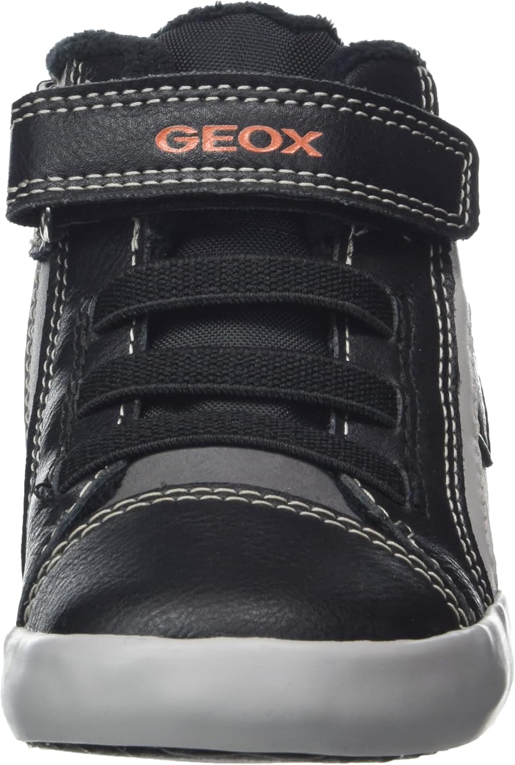 Geox Jungen B Gisli Boy B Sneakers 20 EU Black Orange, 20 EU Black Orange