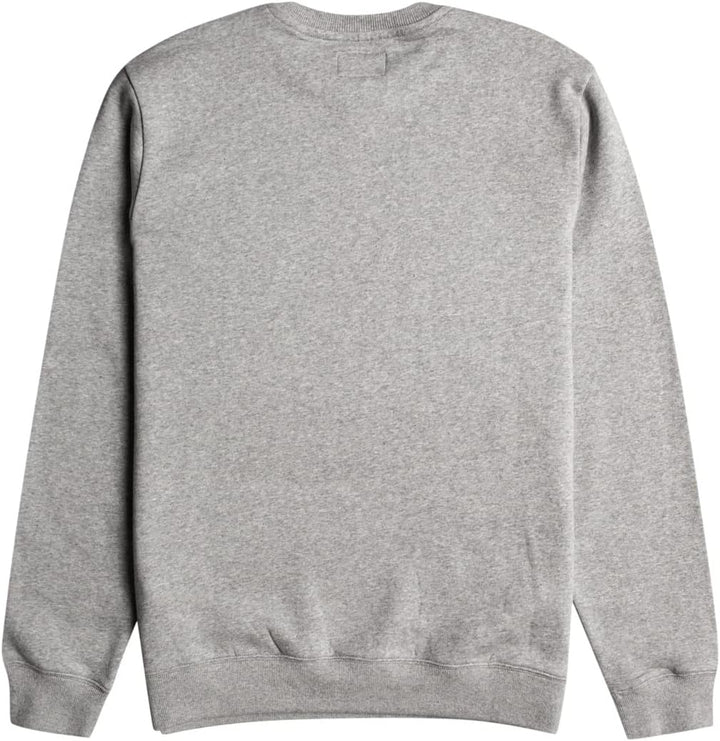 Billabong Herren Arch Cr Sweatshirt (1er Pack) S Grey Heather, S Grey Heather